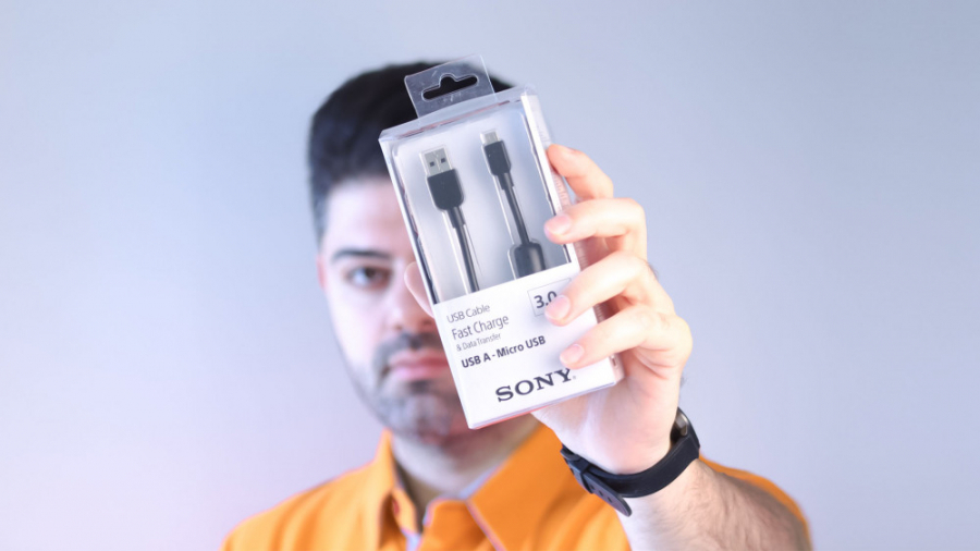 Sony Micro USB Cable Unboxing...