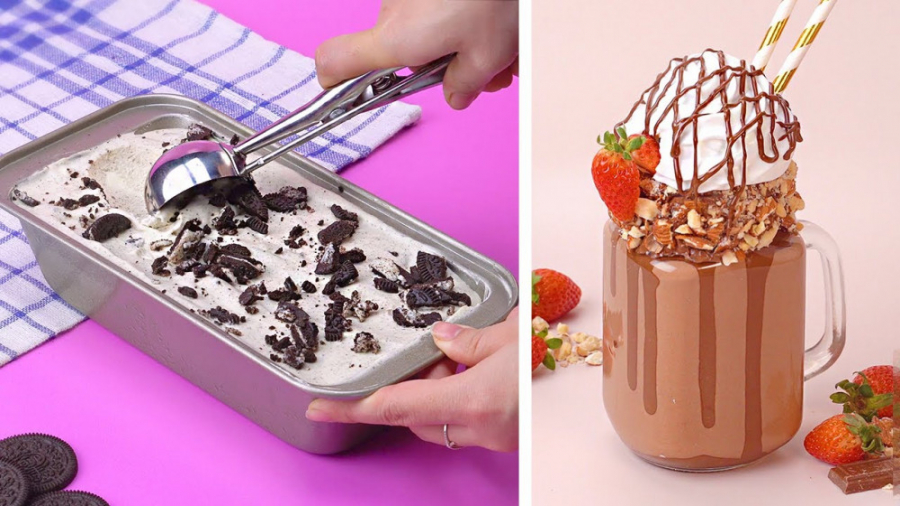 دسر شکلاتی لیوانی با کیک و بست...