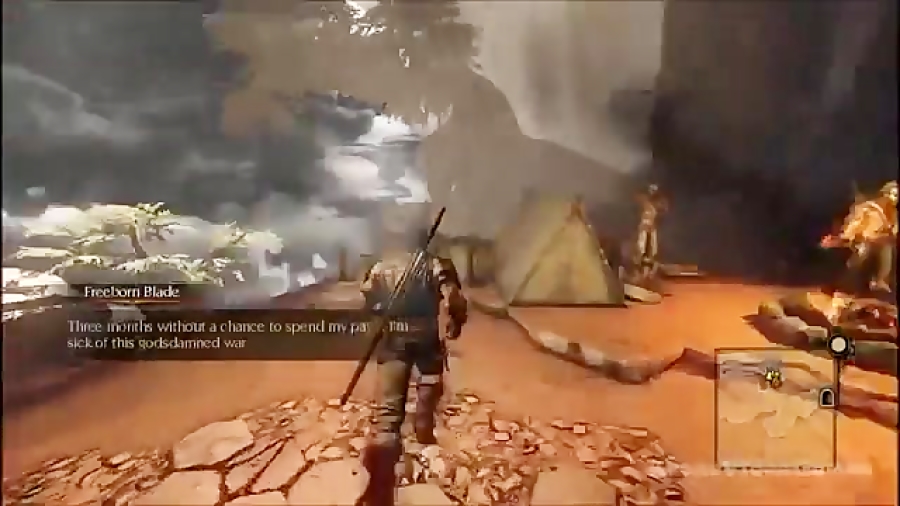 گیم پلی بازی bound by flame