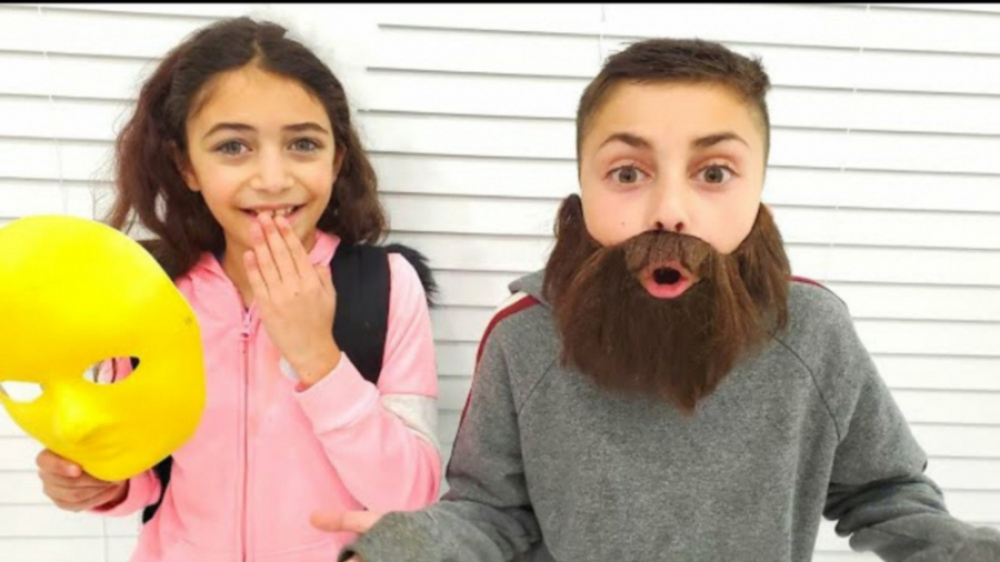 هایدی و زیدان : روتین صبحگاهی...