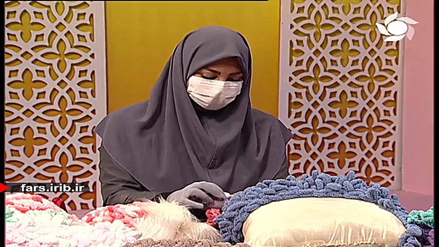 یه بافتنی جدید ! بافت با کاموا...