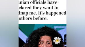 وحشت مسیح علینژاد درخبرگزاری خ...