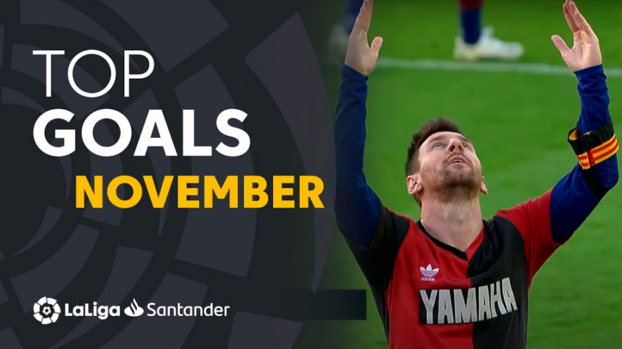 بهترین گل های ماه نوامبر لالیگ...