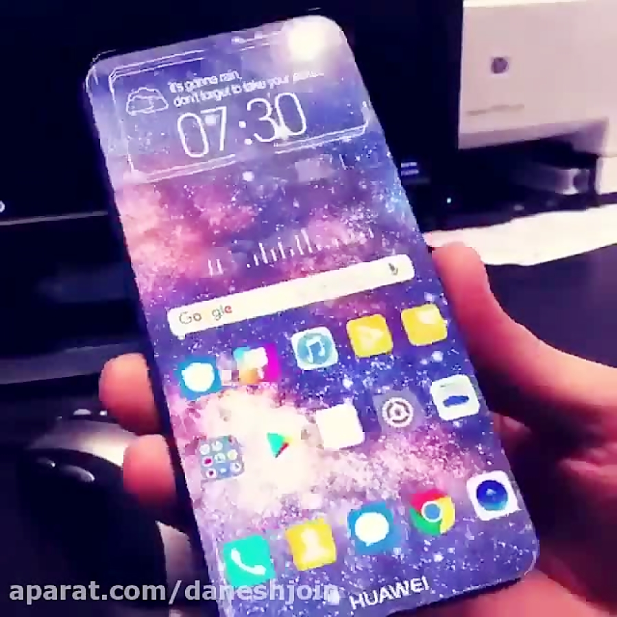 هواوی از یک گوشی هوشمند مفهومی...