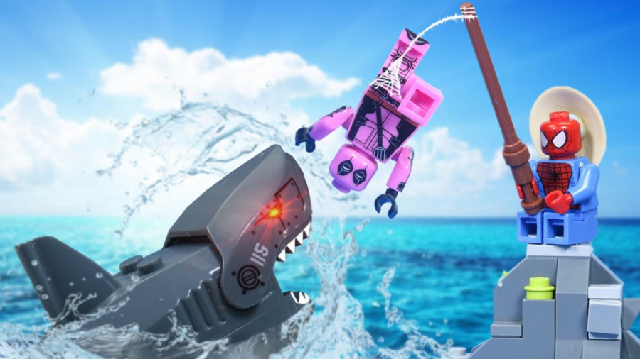 انیمیشن لگو  لگو اسپایدرمن و د...