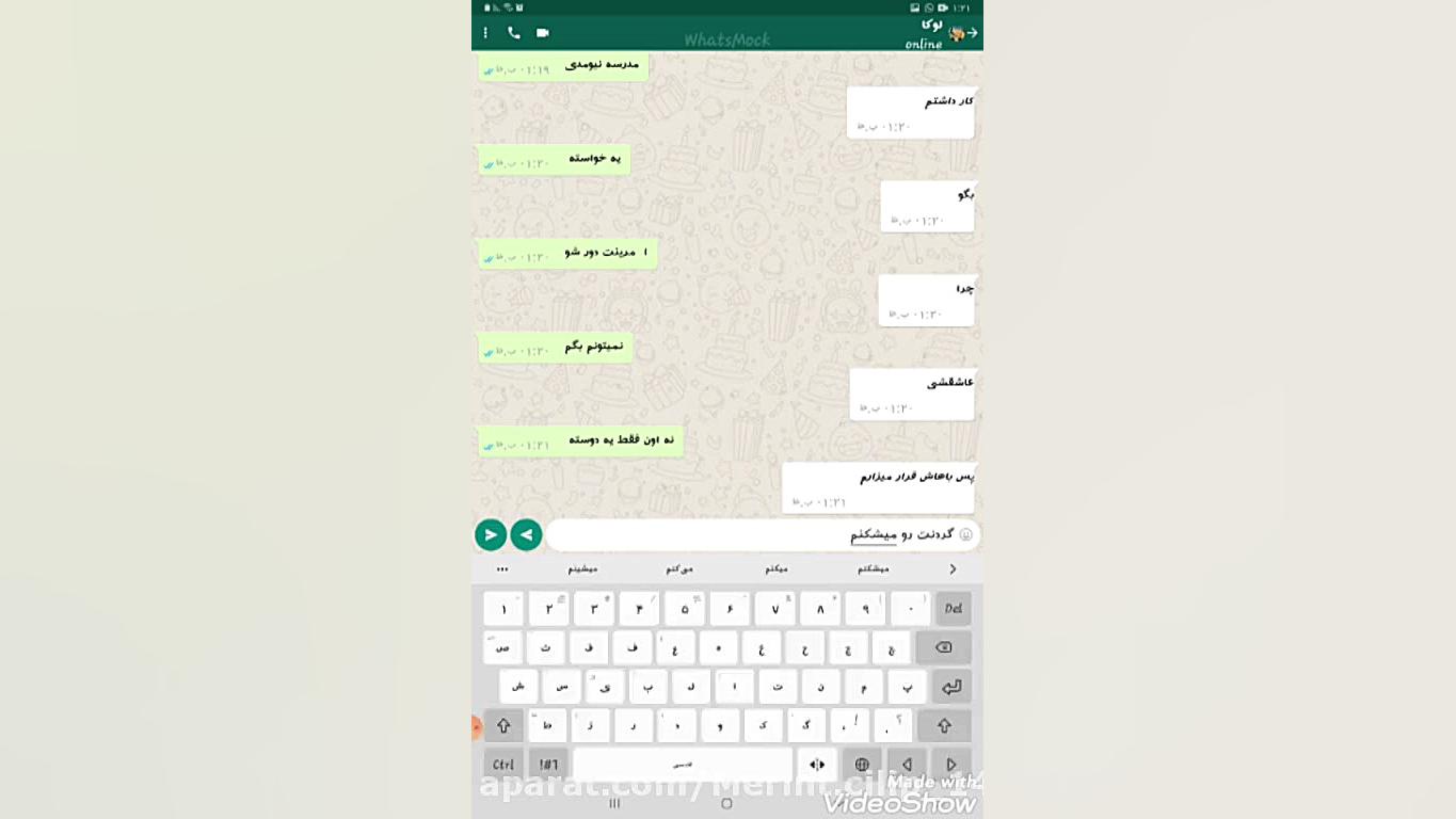 چت آدرین و لوکا وقتی آدرین هوی...