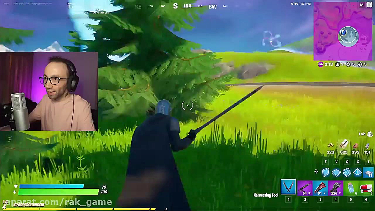 گیمپلی سیزن ۵ فورتنایت tinyone...