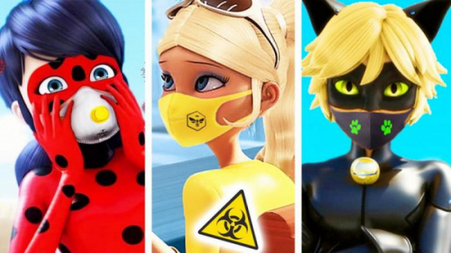 لیدی باگ و کت نوار:::میراکلس ل...