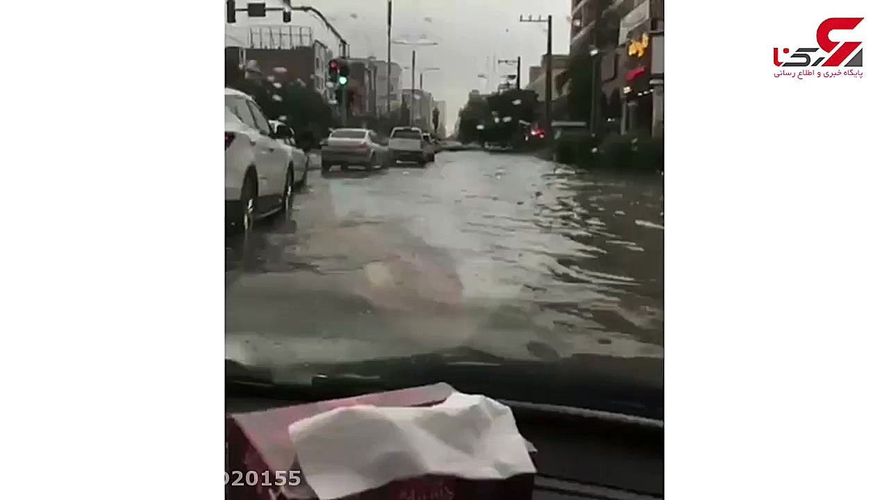 فیلم های تاسفبار از سیل اهواز...