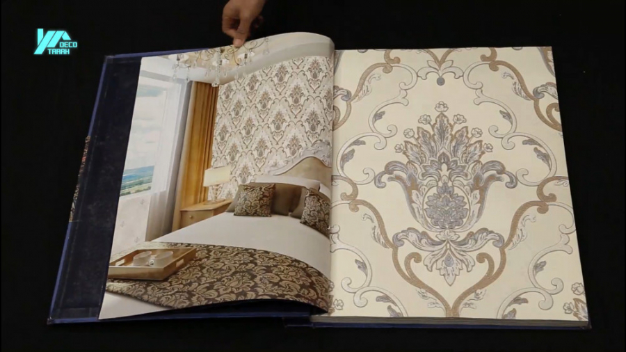 کاغذ دیواری لورنزو | طرح و رنگ...