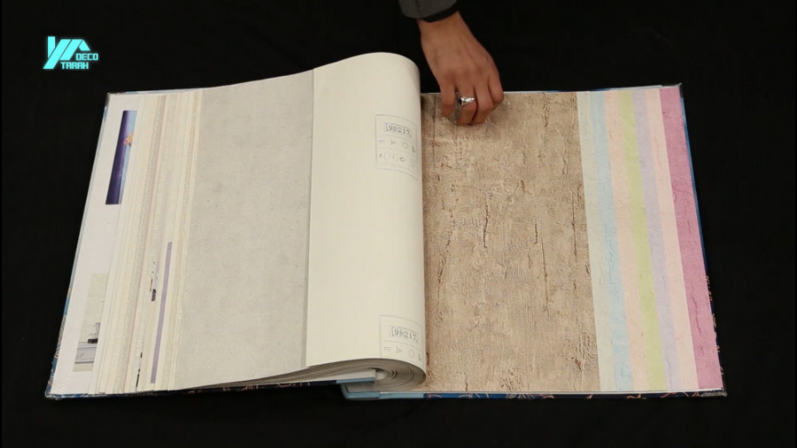 ساده ترین کاغذ دیواری برای اتا...