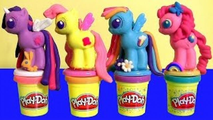 بازی و ساخت عروسک پونی  پینکی...