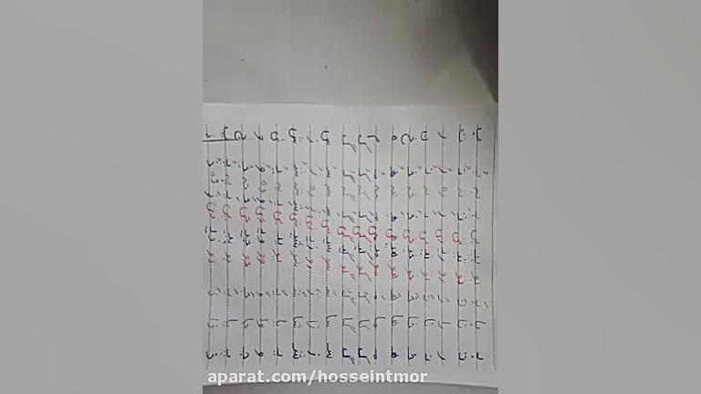 نکاتی برای دیکته نویسی پایه او...