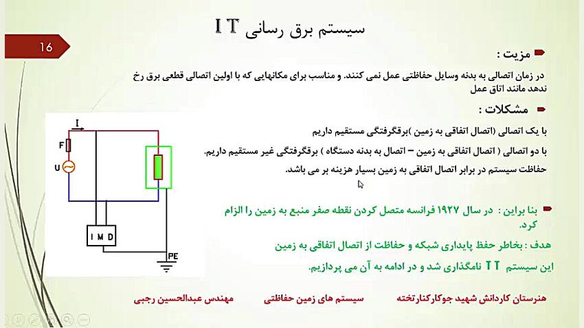 سیستم های برق رسانی قسمت چهارم...