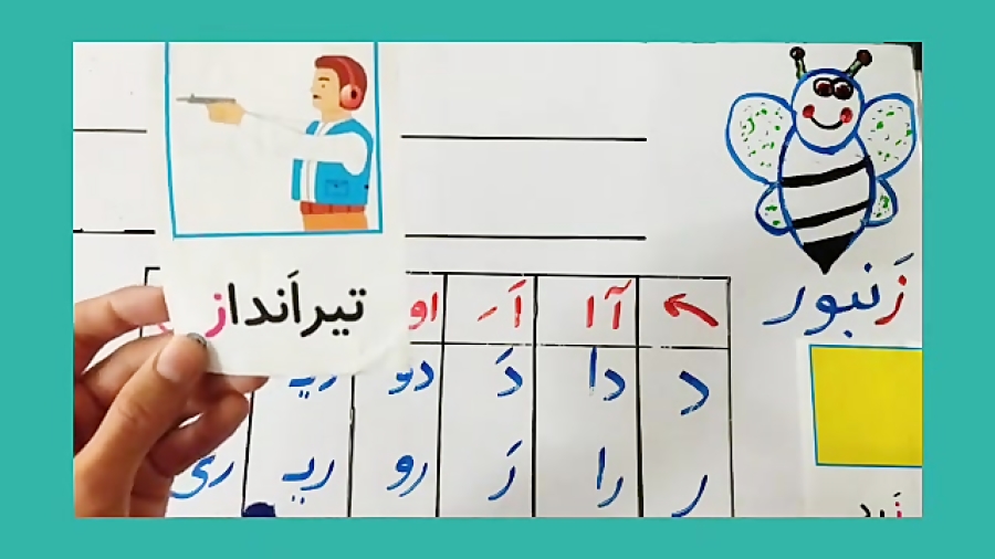 تدریس ترکیب های نشانه ز