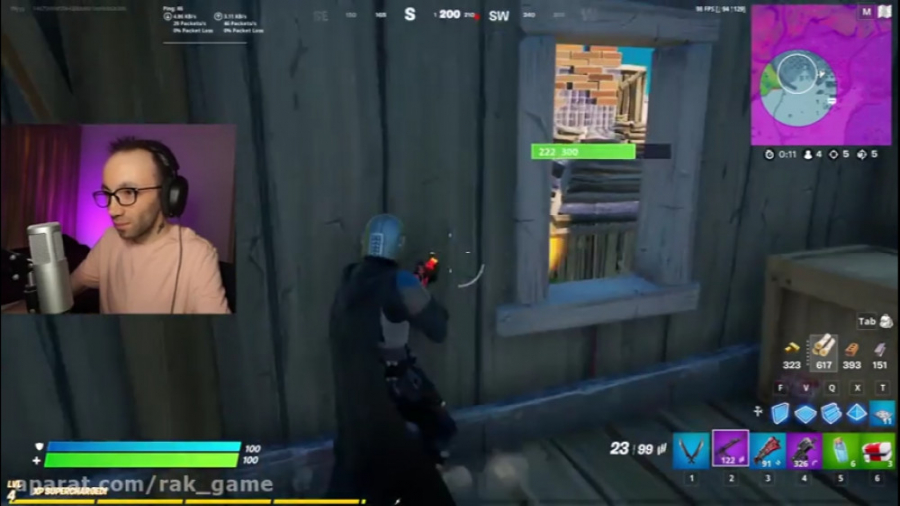 گیمپلی سیزن ۵ فورتنایت tinyone...