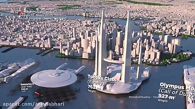 بزرگترین سفینه های فضایی در جه...