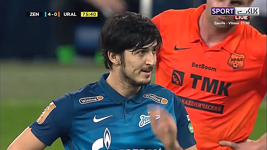 هتریک آزمون در بازی زنیت  اورا...