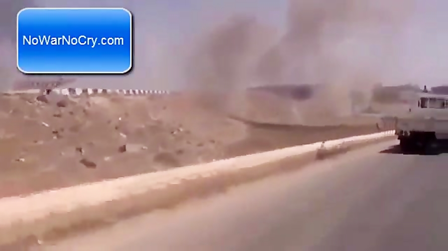 آتش زدن کاروان نفت دزدهای داعش...