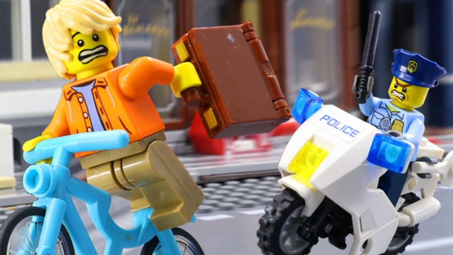 لگو سیتی  لگو کارتونی دیر رسید...