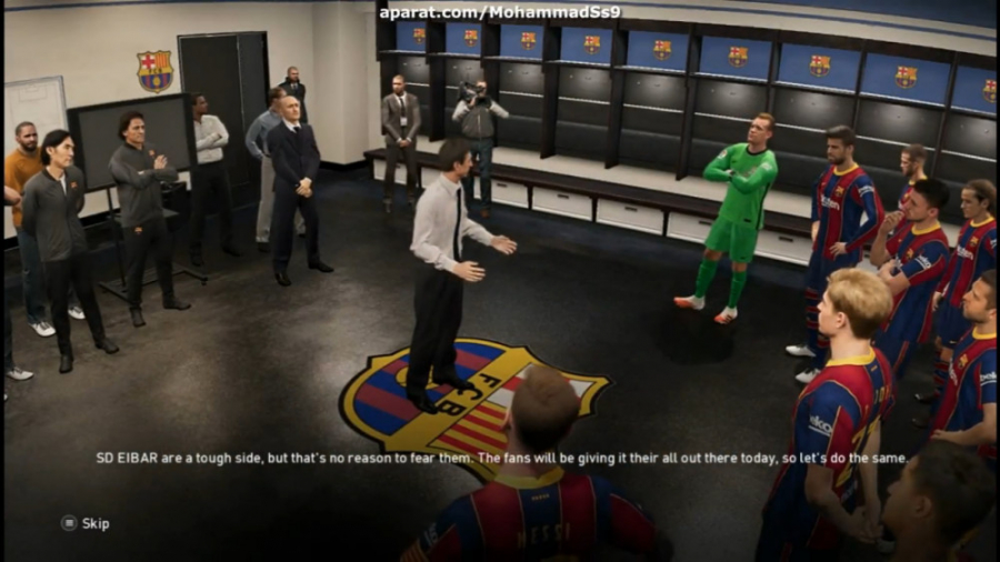 مسترلیگ بارسلونا PES 2021 پارت...