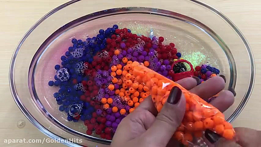 بازی با اسلایم عجیب و غریب و ژ...