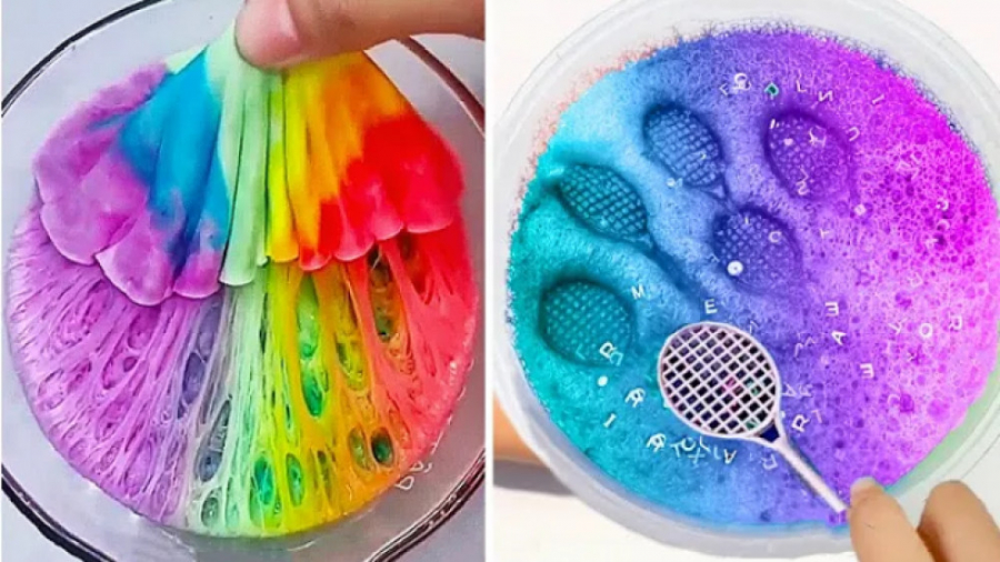 اسلایم آرامش‌بخش  بازی با اسلا...