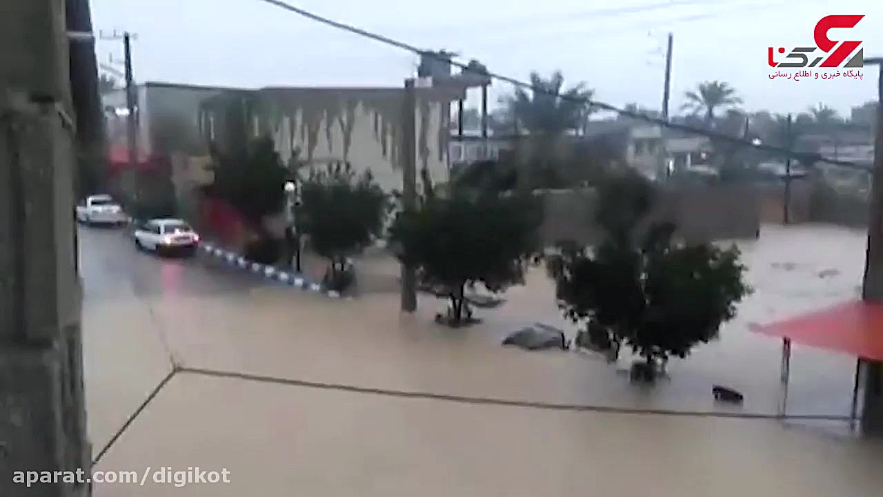 تصاویری از سیل ویرانگر در بوشه...