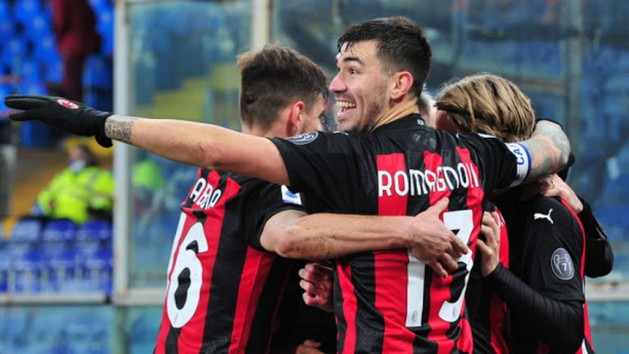 خلاصه بازی سمپدوریا 1 2 آث میل...