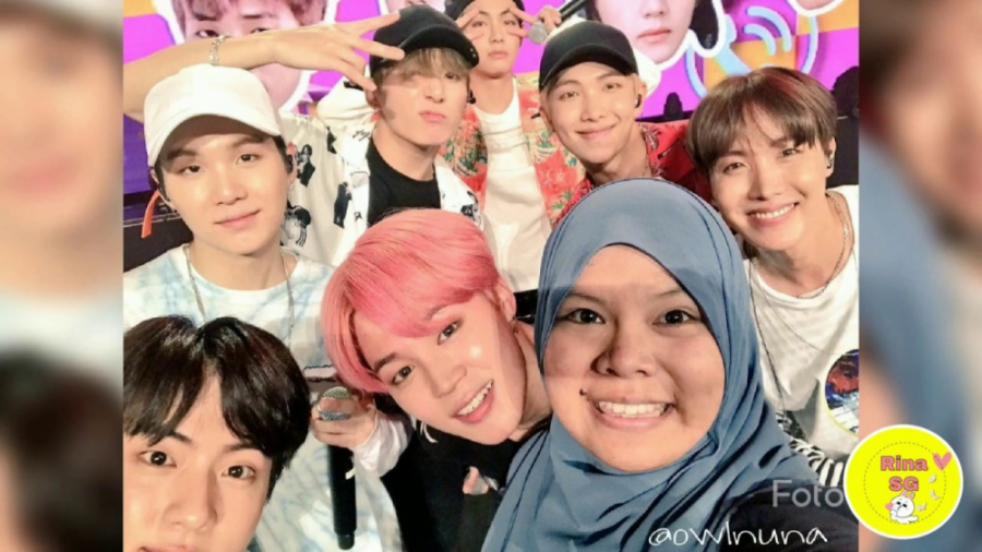 دیدار گروه BTS و طرفدارن بی تی...