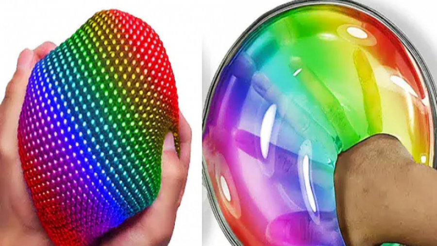 ریلکسین اسلایم  بازی با اسلایم...