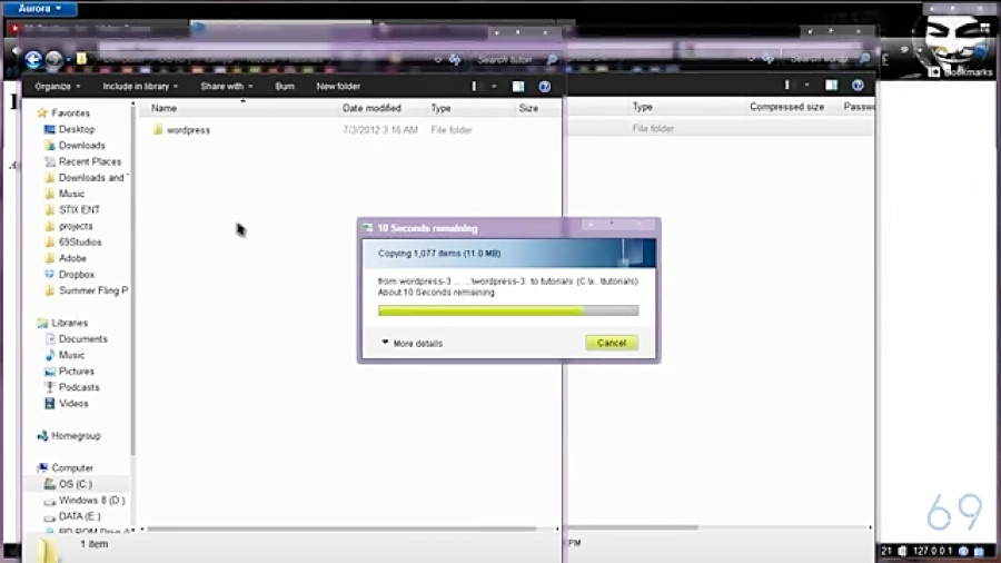 How To Install Wordpress On XA...