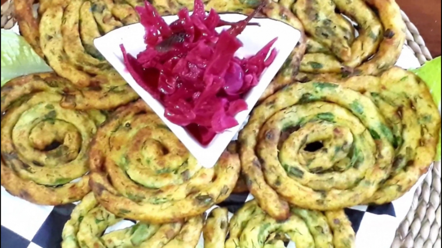 آموزش آشپزی طرز تهیه پکوره کچا...