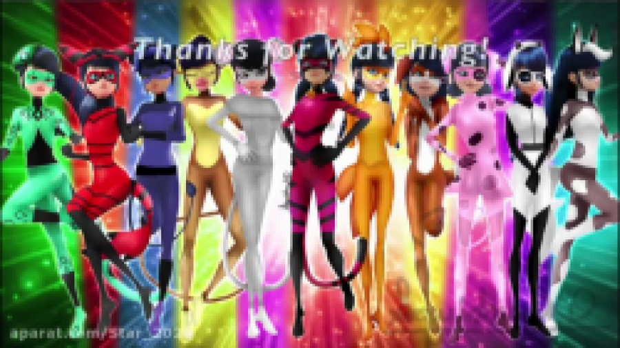 قدرت های جدید لیدی باگ:::میراک...