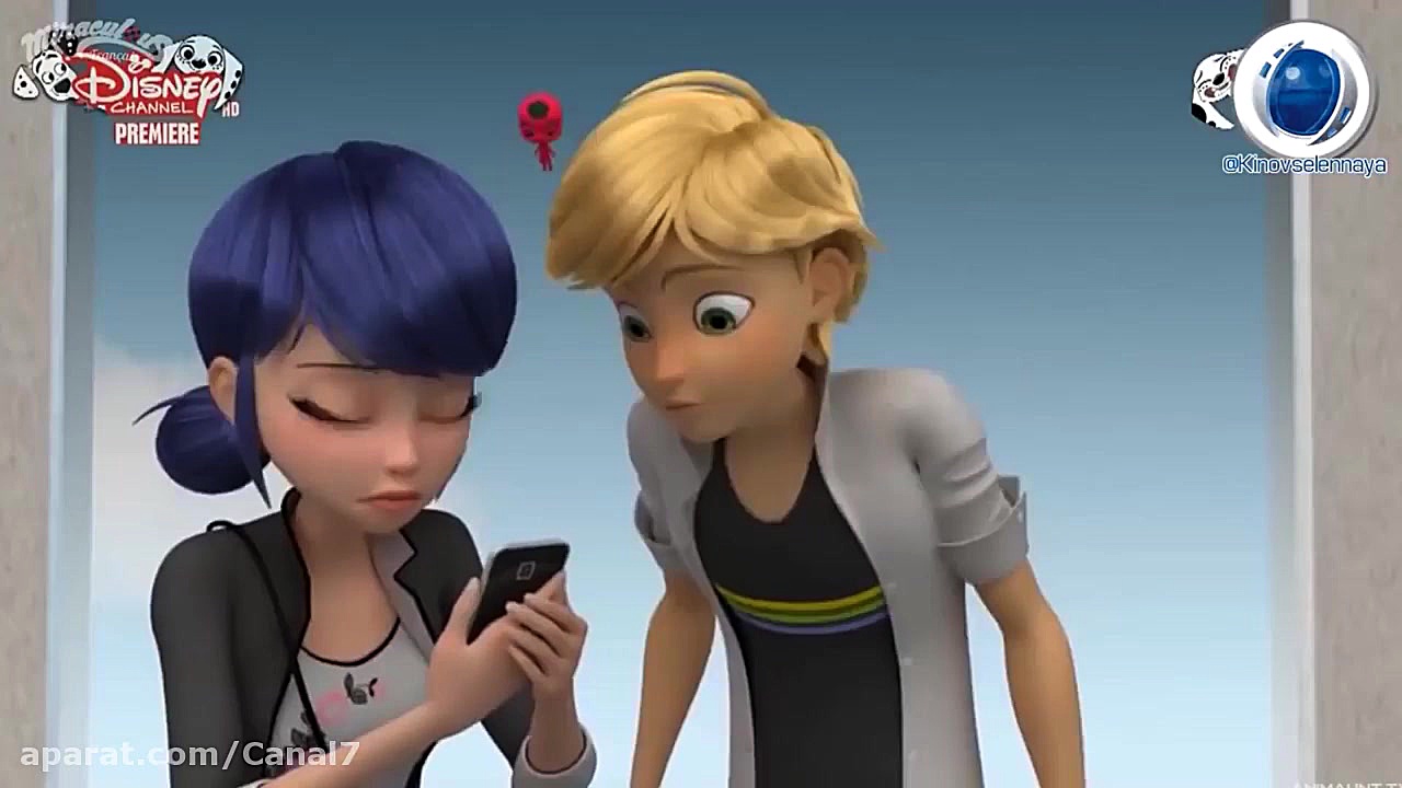 انیمیشن میراکلس لیدی باگ با مو...