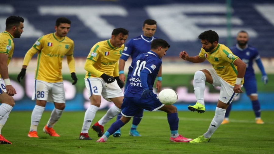 خلاصه بازی استقلال 1 1 صنعت نف...