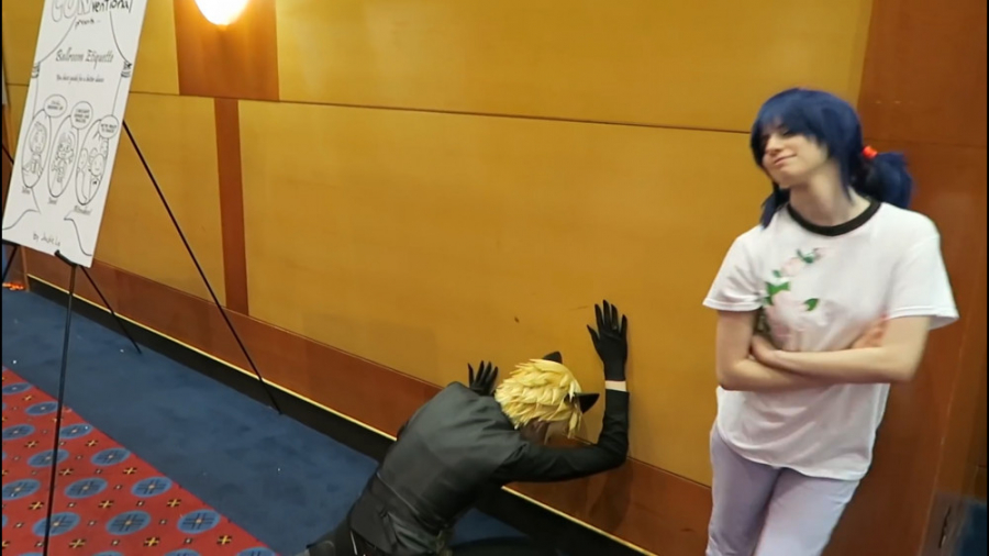 نمایش میراکلس  مرینت و کت نوار