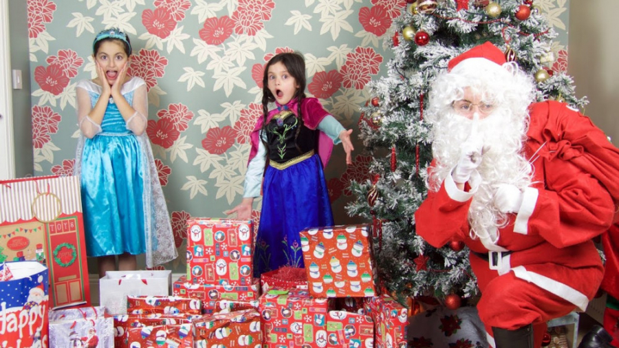 السا و انا و بابا نوئل  هدیه ه...