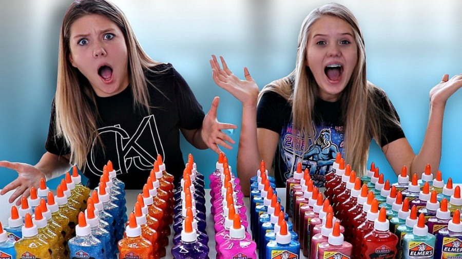 تیلور و ونسا  چالش ساخت اسلایم...