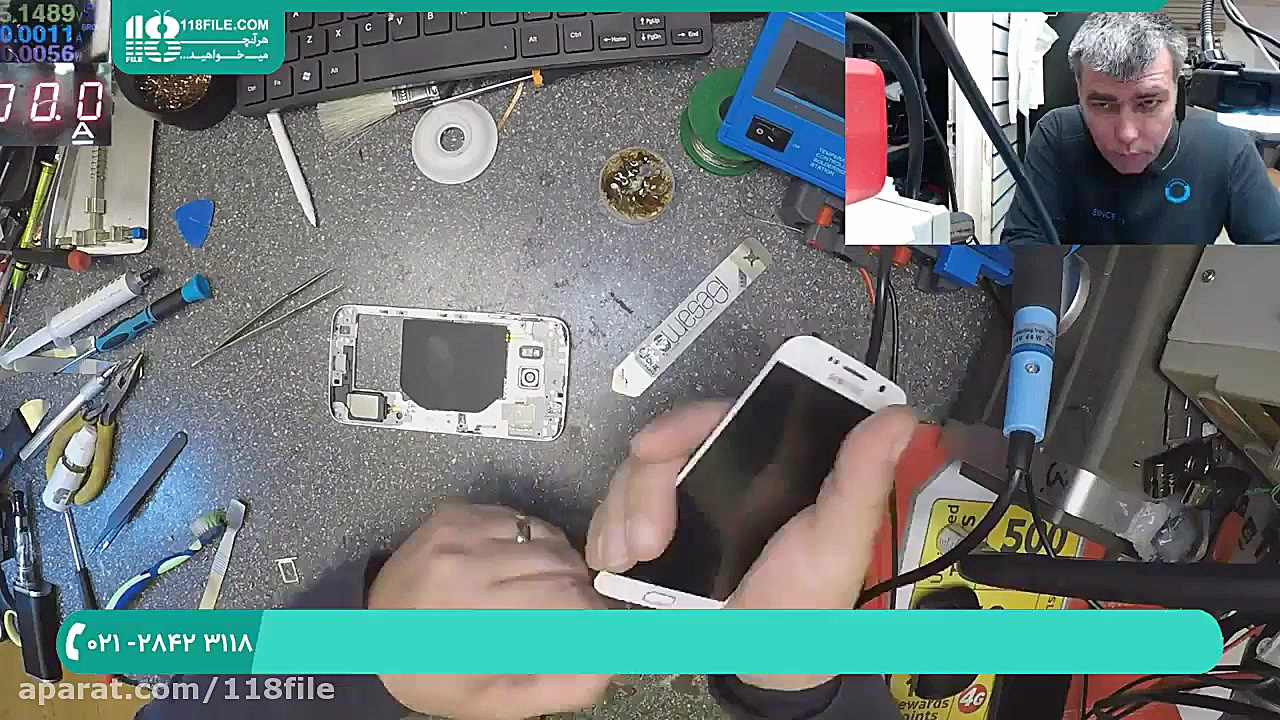آموزش تعمیر موبایل | تعمیر گوش...