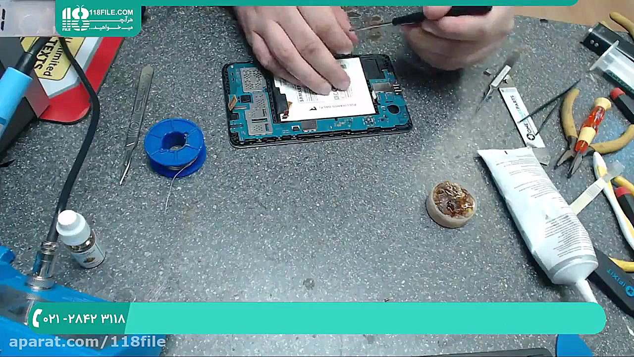 آموزش تعمیر موبایل | تعمیر گوش...