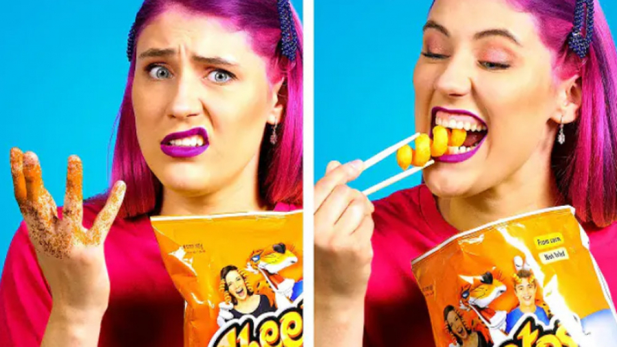 ترفندها و شوخی های غذایی خنده...