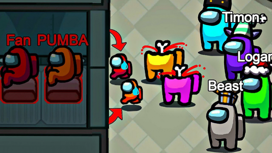 لحظات فان بازی Among Us قسمت 4...