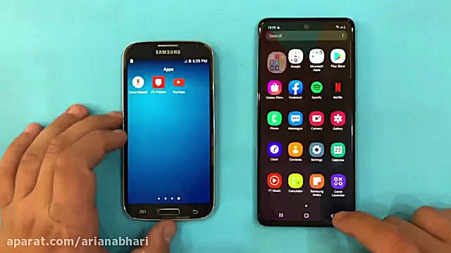 مقایسه گوشی سامسونگ گلکسی S4 و...