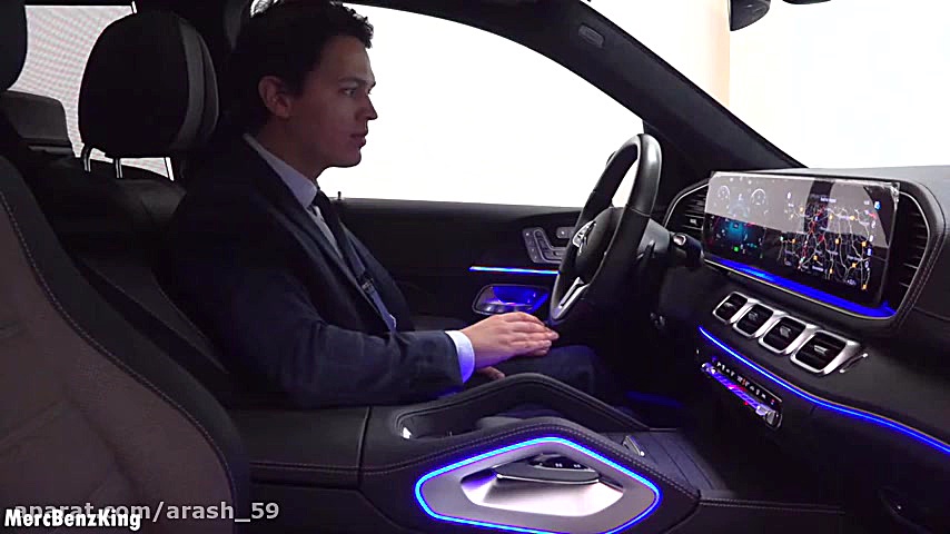 بنز GLS  شاسی بلند وحشی هشت سی...