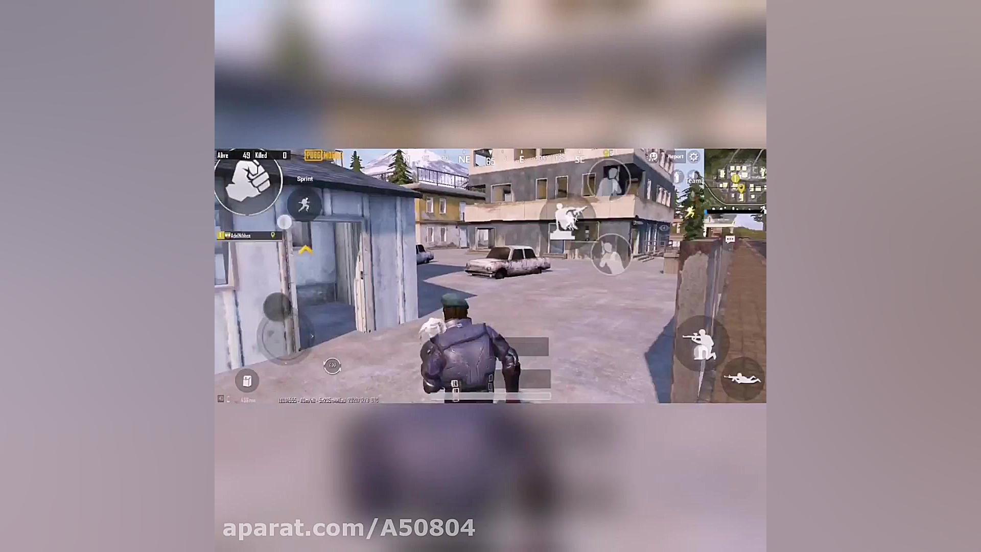 گیم پلی بازی پابجی موبایل بدون...