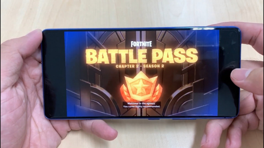 تست بازی فورتنایت بر روی گلکسی...