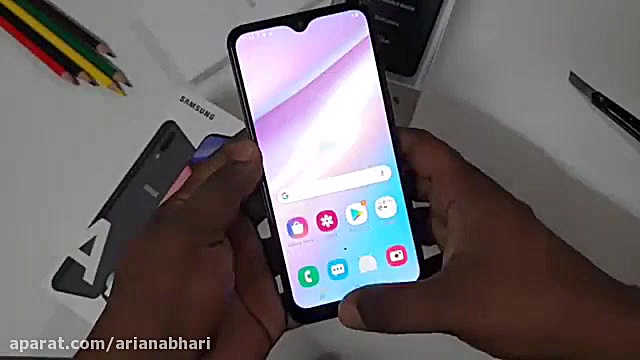 جعبه گشایی سامسونگ گلکسی A10s