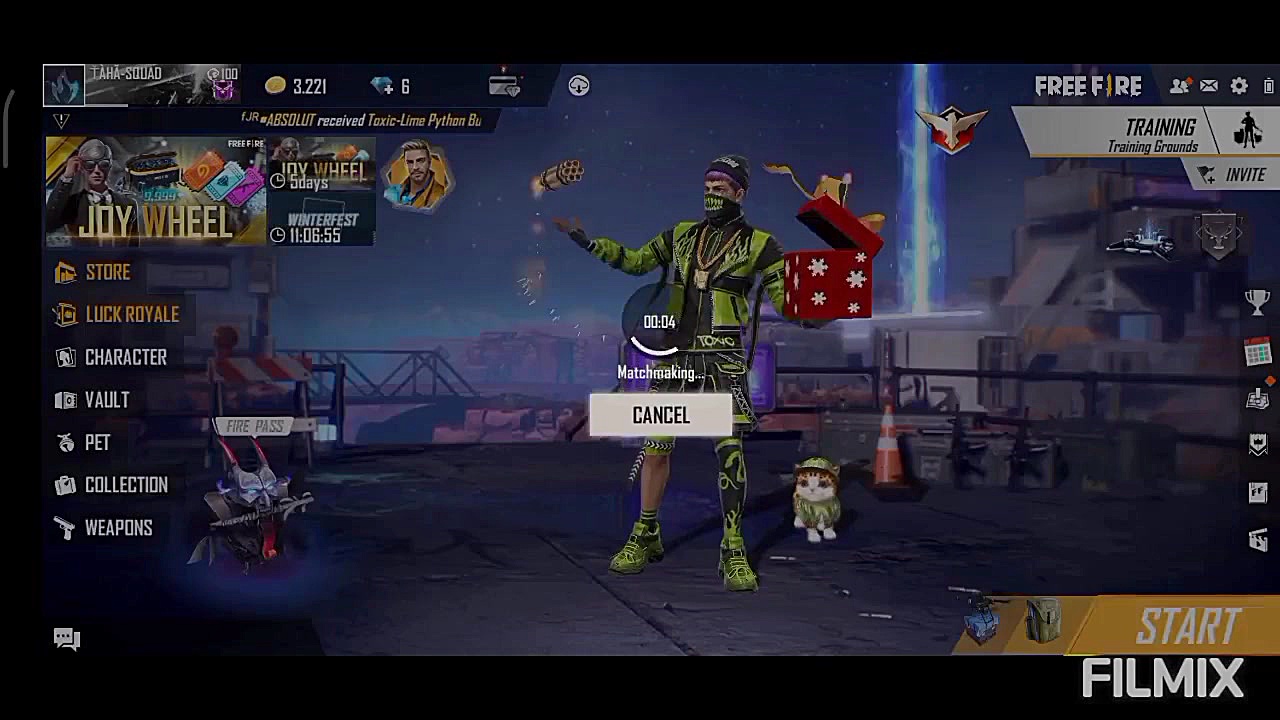 یک باگ دیگه در فری فایر