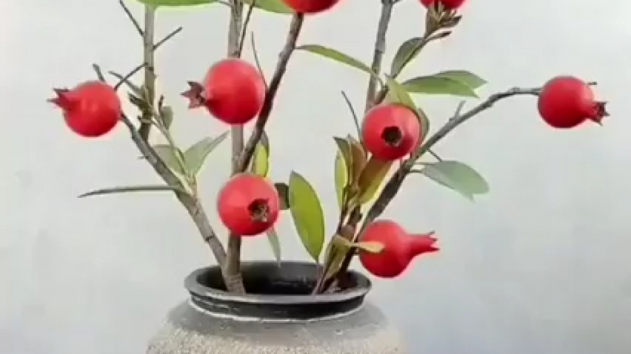 ایده تزینی انار برای شب یلدایی...